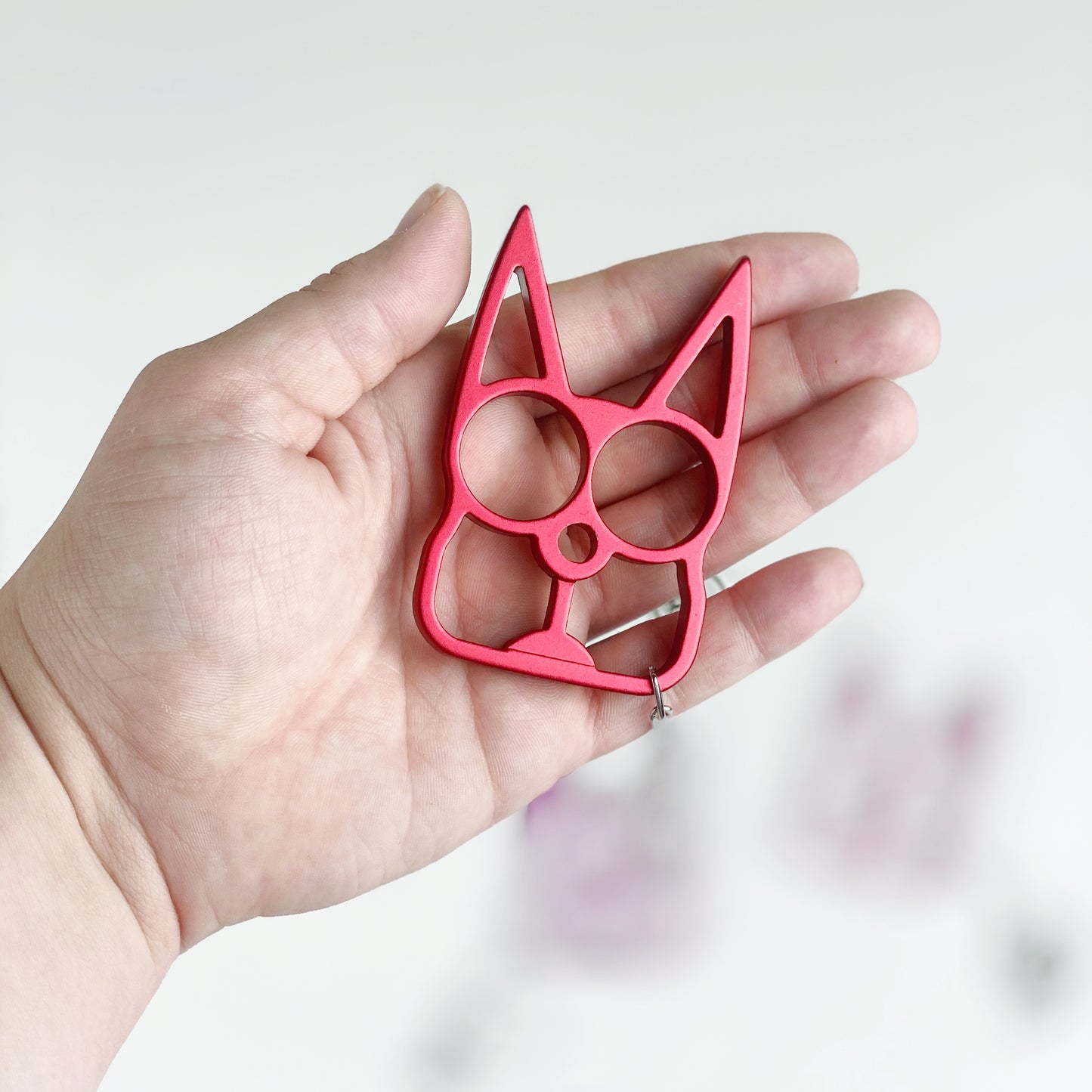 Carole Baskin Kitty Cat Keychains