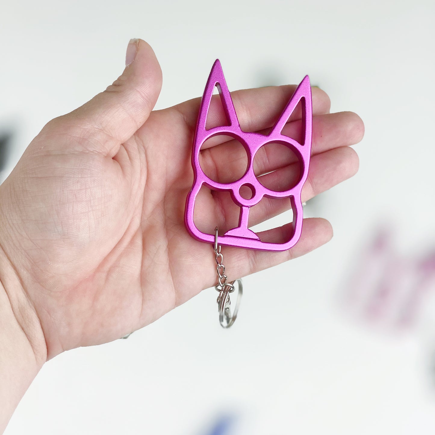 Carole Baskin Kitty Cat Keychains