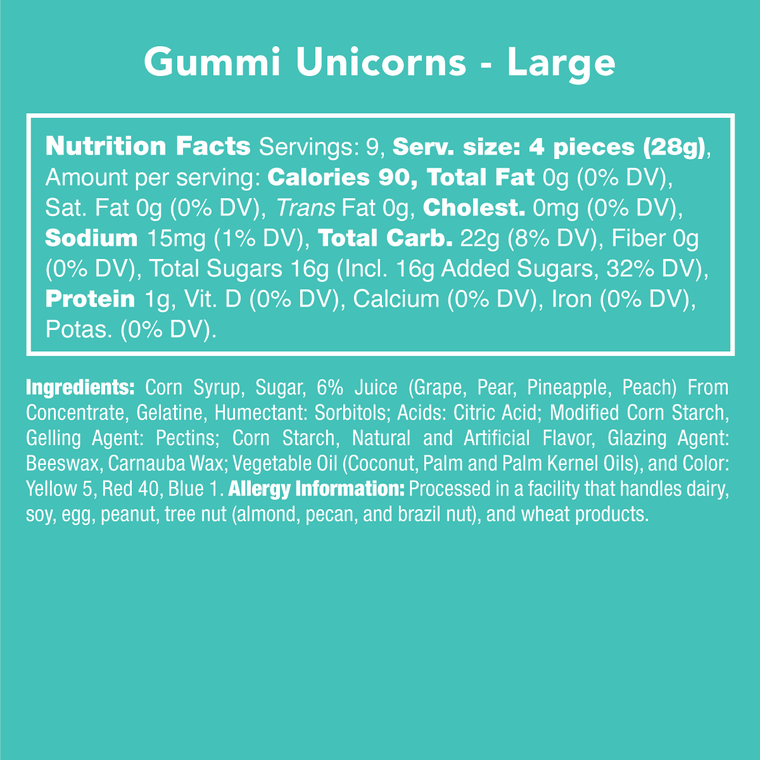 Gummi Unicorns